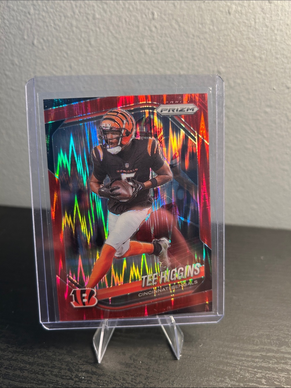 Tee Higgins Cincinnati Bengals NFL Prizm Red Flash
